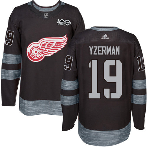 Steve Yzerman Detroit Red Wings black jersey