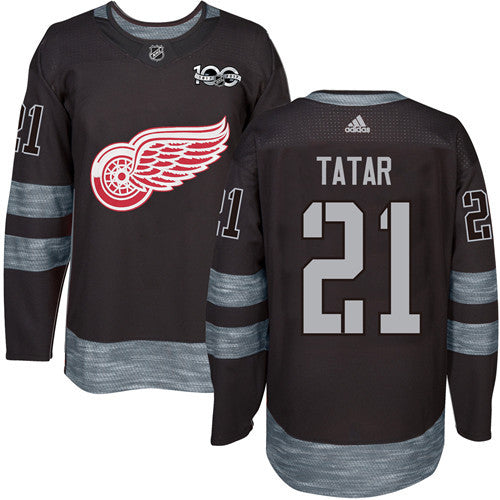 Tomas Tatar Detroit Red Wings black jersey