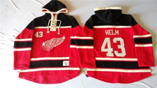 Darren Helm Detroit Red Wings red jersey