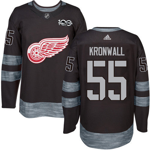 Niklas Kronwall Detroit Red Wings black jersey
