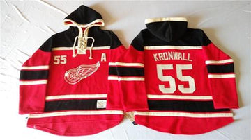 Niklas Kronwall Detroit Red Wings red jersey