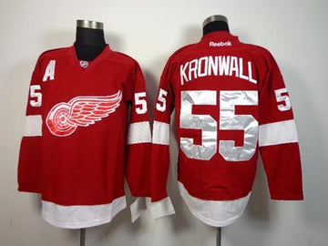 Niklas Kronwall Detroit Red Wings red jersey