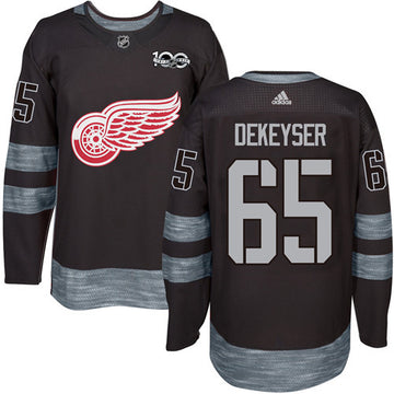Danny DeKeyser Detroit Red Wings black jersey