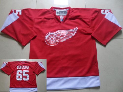 Danny DeKeyser Detroit Red Wings red jersey