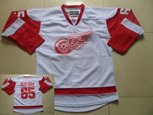 Danny DeKeyser Detroit Red Wings white jersey