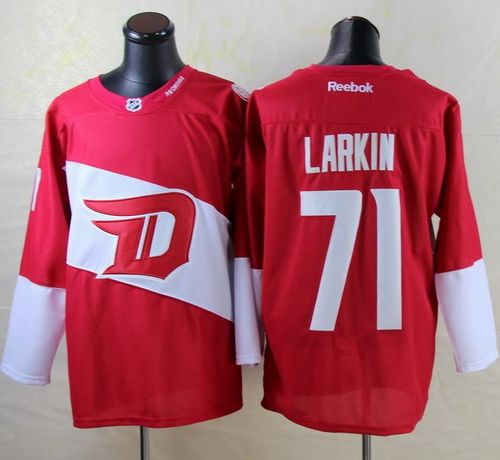 Dylan Larkin Detroit Red Wings red Stadium Series jersey