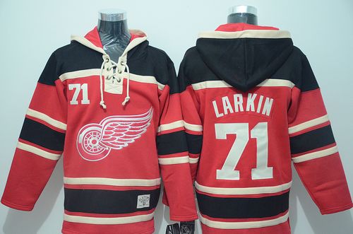 Dylan Larkin Detroit Red Wings red jersey