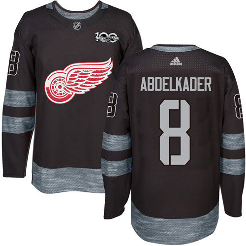 Justin Abdelkader Detroit Red Wings black jersey