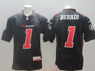 Henry Burris Ottawa Redblacks black jersey