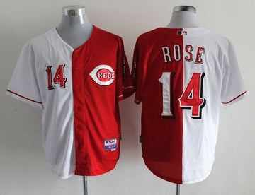 Pete Rose Cincinnati Reds red-white Fashion jersey