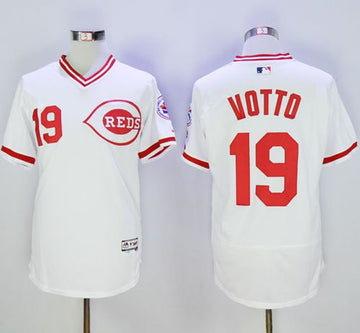 Joey Votto Cincinnati Reds white Authentic jersey