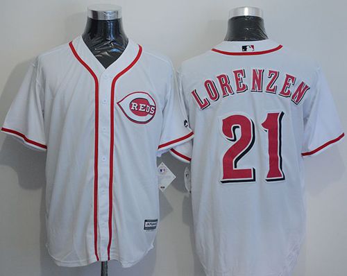 Michael Lorenzen Cincinnati Reds white jersey