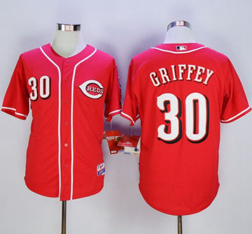 Ken Griffey Cincinnati Reds red jersey