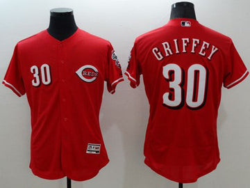 Ken Griffey Cincinnati Reds red Authentic jersey