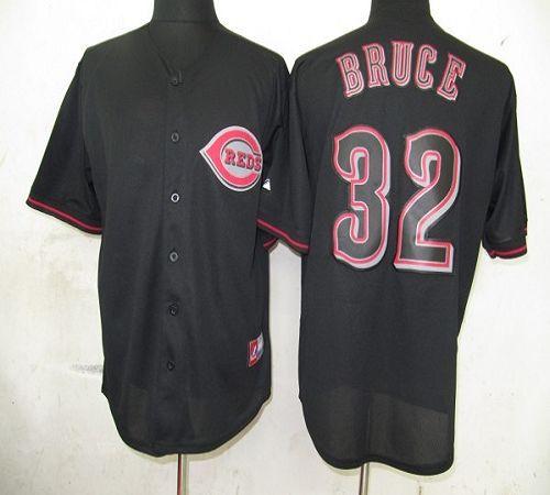 Jay Bruce Cincinnati Reds black Fashion jersey