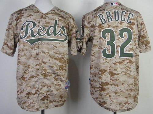 Jay Bruce Cincinnati Reds camo Camo jersey