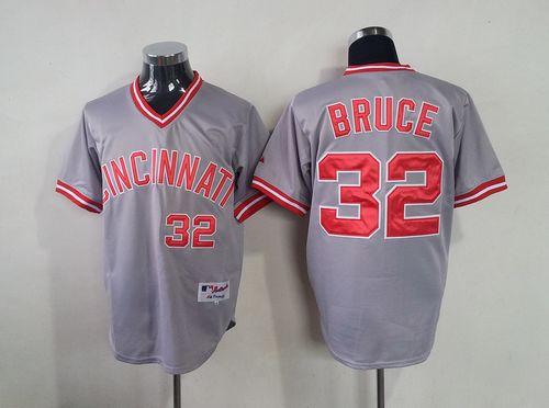 Jay Bruce Cincinnati Reds grey jersey