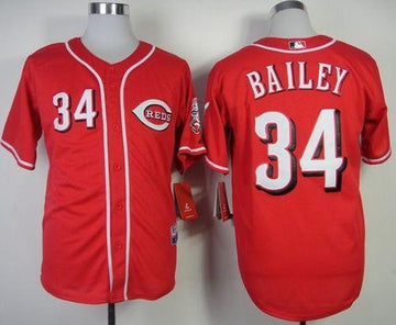 Homer Bailey Cincinnati Reds red jersey