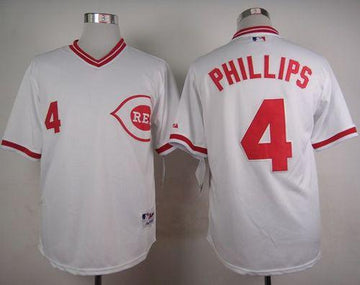 Brandon Phillips Cincinnati Reds white jersey