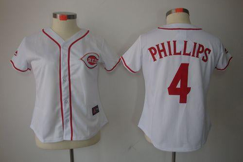 Brandon Phillips Cincinnati Reds white Fashion jersey
