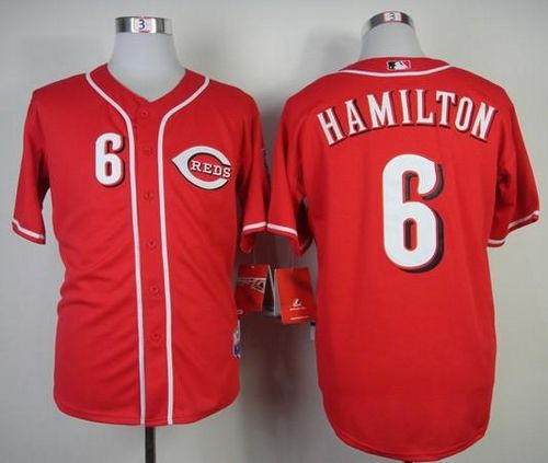 Billy Hamilton Cincinnati Reds red jersey