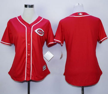Custom Cincinnati Reds red Alternate jersey