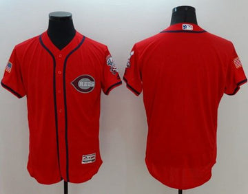 Custom Cincinnati Reds red Fashion jersey