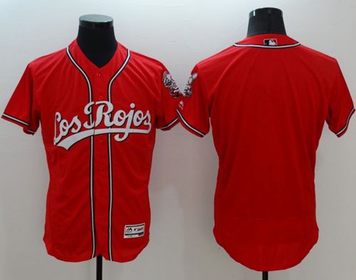 Custom Cincinnati Reds red Authentic jersey