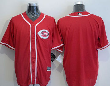 Custom Cincinnati Reds red jersey