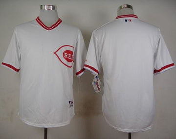 Custom Cincinnati Reds white jersey
