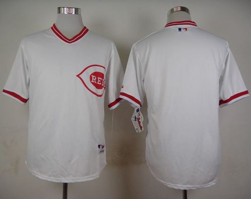 Custom Cincinnati Reds white jersey