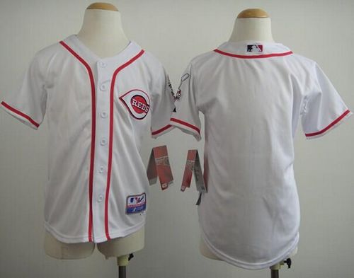 Custom Cincinnati Reds white jersey