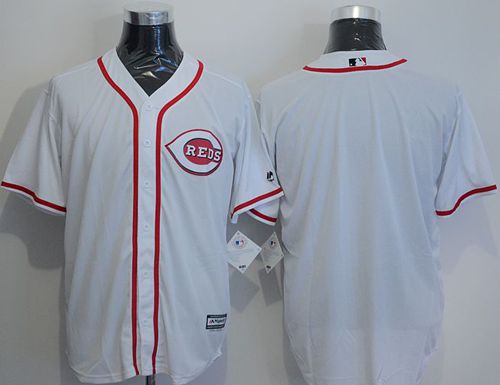 Custom Cincinnati Reds white jersey