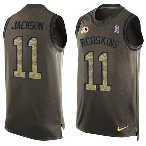 DeSean Jackson Washington Commanders green Salute To Service jersey