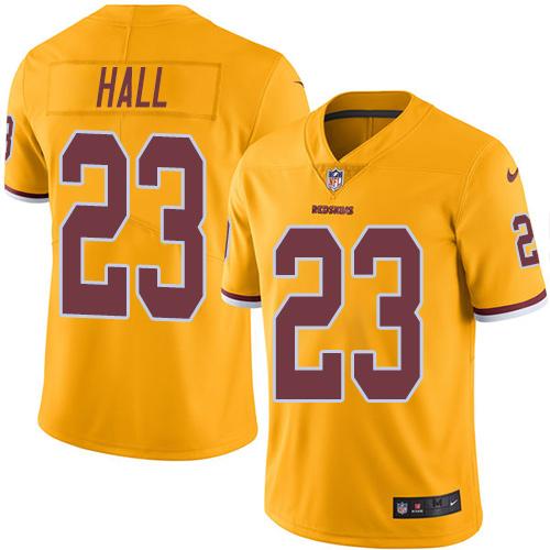 DeAngelo Hall Washington Commanders gold jersey