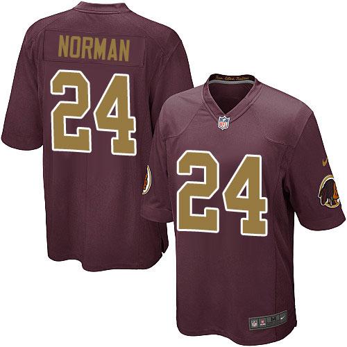 Josh Norman Washington Commanders burgundy Elite jersey