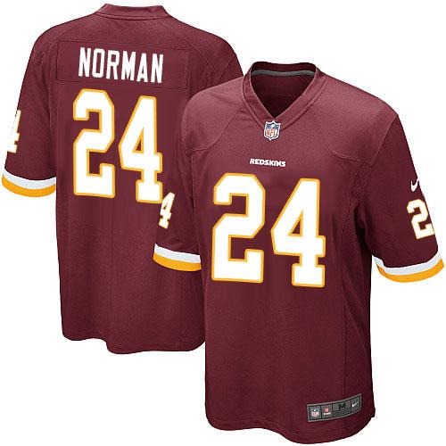 Josh Norman Washington Commanders burgundy Elite jersey