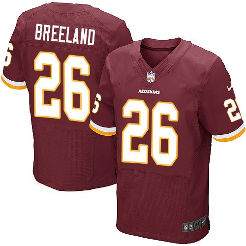 Bashaud Breeland Washington Commanders burgundy Elite jersey
