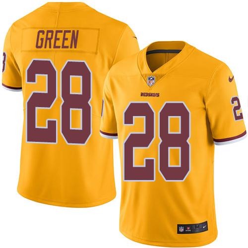Darrell Green Washington Commanders gold jersey