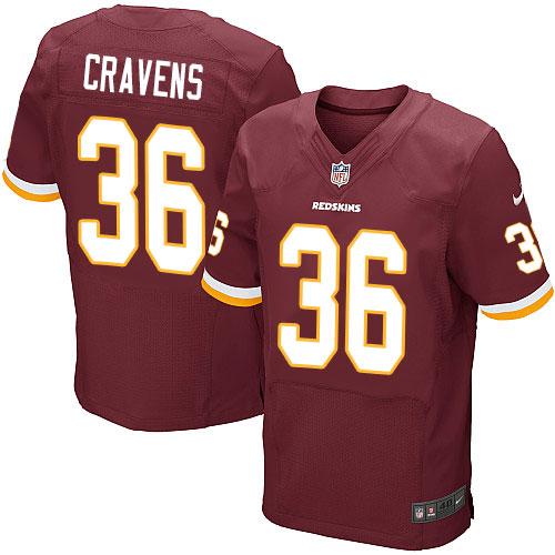 Su'a Cravens Washington Commanders burgundy Elite jersey