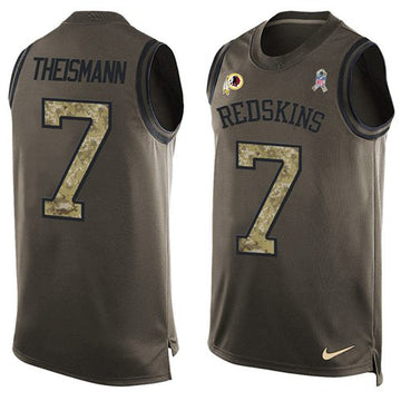 Joe Theismann Washington Commanders green Salute To Service jersey