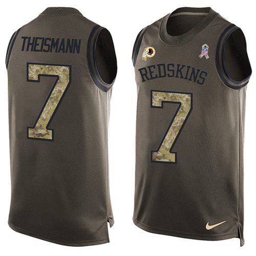 Joe Theismann Washington Commanders green Salute To Service jersey