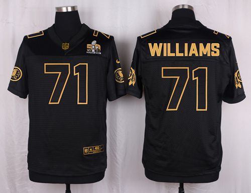 Trent Williams Washington Commanders black Gold Collection jersey