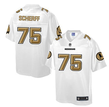 Brandon Scherff Washington Commanders white Pro Line jersey