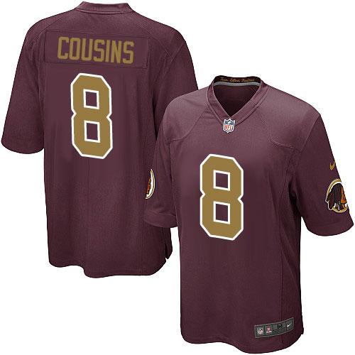 Kirk Cousins Washington Commanders burgundy Elite jersey