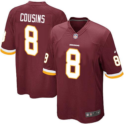 Kirk Cousins Washington Commanders burgundy Elite jersey