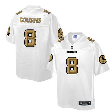 Kirk Cousins Washington Commanders white Pro Line jersey