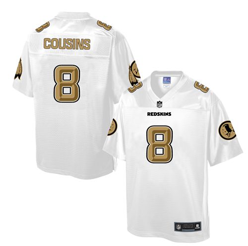 Kirk Cousins Washington Commanders white Pro Line jersey