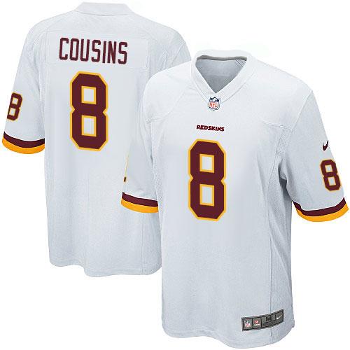 Kirk Cousins Washington Commanders white Elite jersey