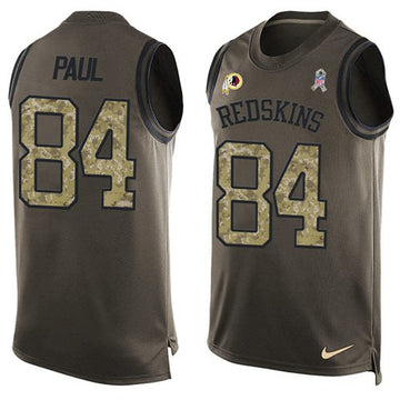 Niles Paul Washington Commanders green Salute To Service jersey